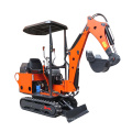 Miniexcavadora china pequeña de 0,8 toneladas